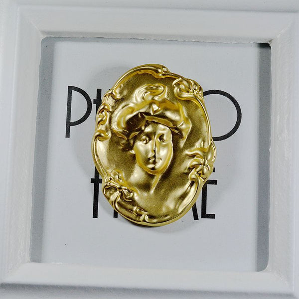 Matt Gold Beauty Corsage Accessories Pin Clothing Accessories
