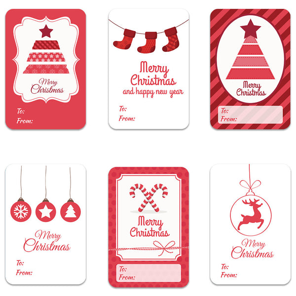 250roll Stickers Christmas Holiday Decoration Gifts