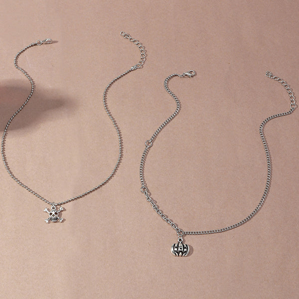 Personalized Items With Punk-style Stacked Skulls