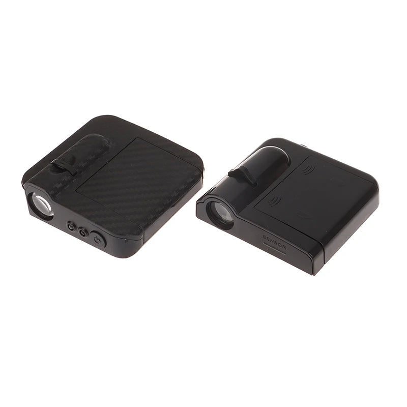 2Pcs Car Angel Wings Wireless Car Door Car Atmosphere Lighting Shadow Projector Lamp LED Decorative Light Cars Accessories