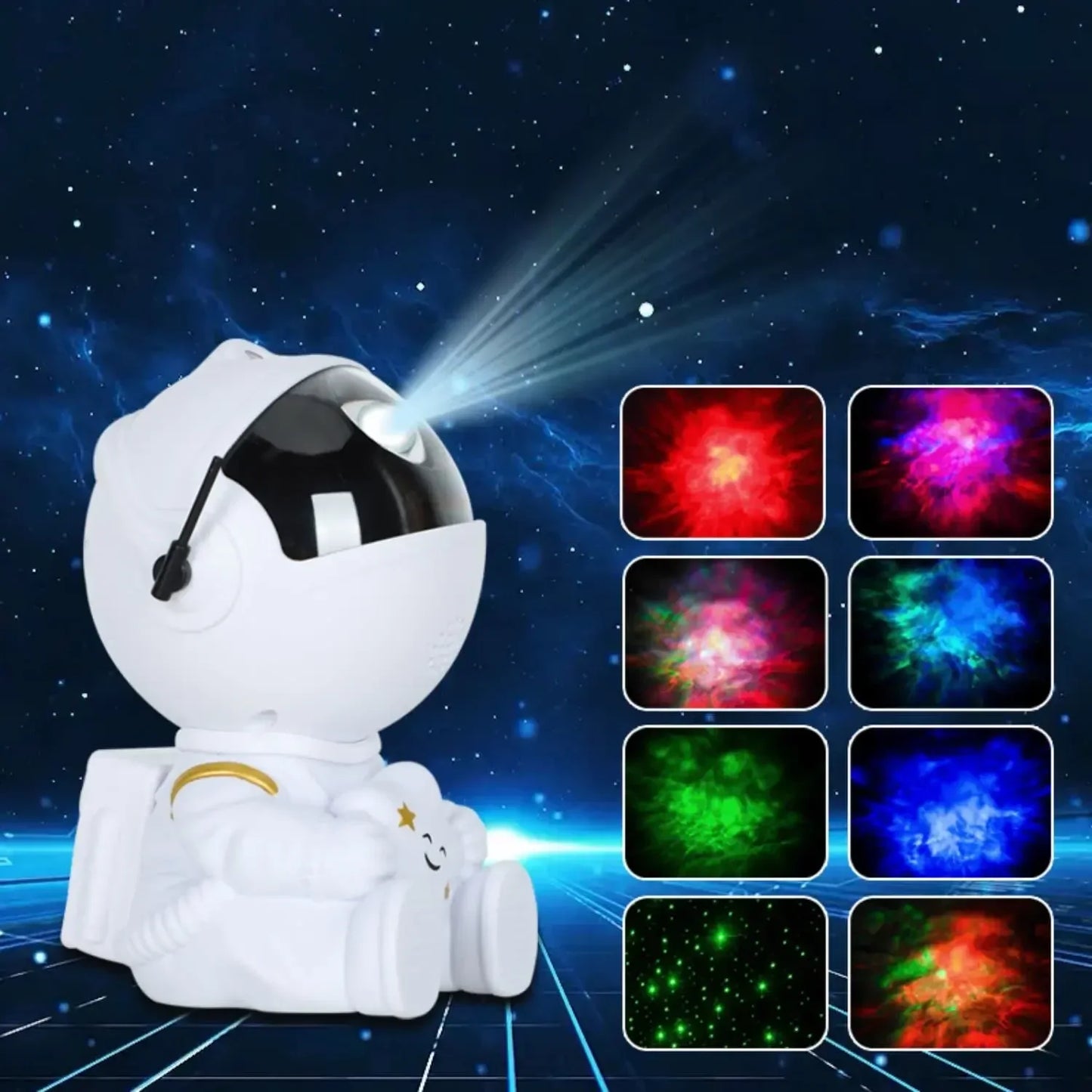 Astronaut Starry Sky Projector Night Light Galaxy