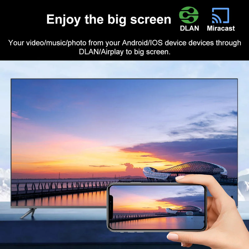 DQ08 RK3528 Smart TV Box Android 13 Quad Core Cortex A53 8K Video 4K@60fps HDR10+ 2.4&5G Dual Wifi BT4.0
