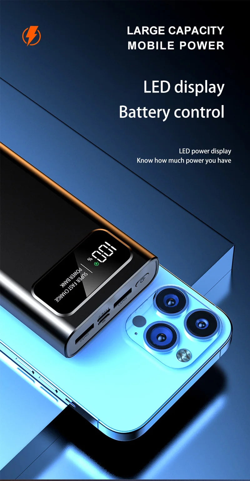 Xiaomi 200000mAh 120W Power Bank Super Fast Charging Battery