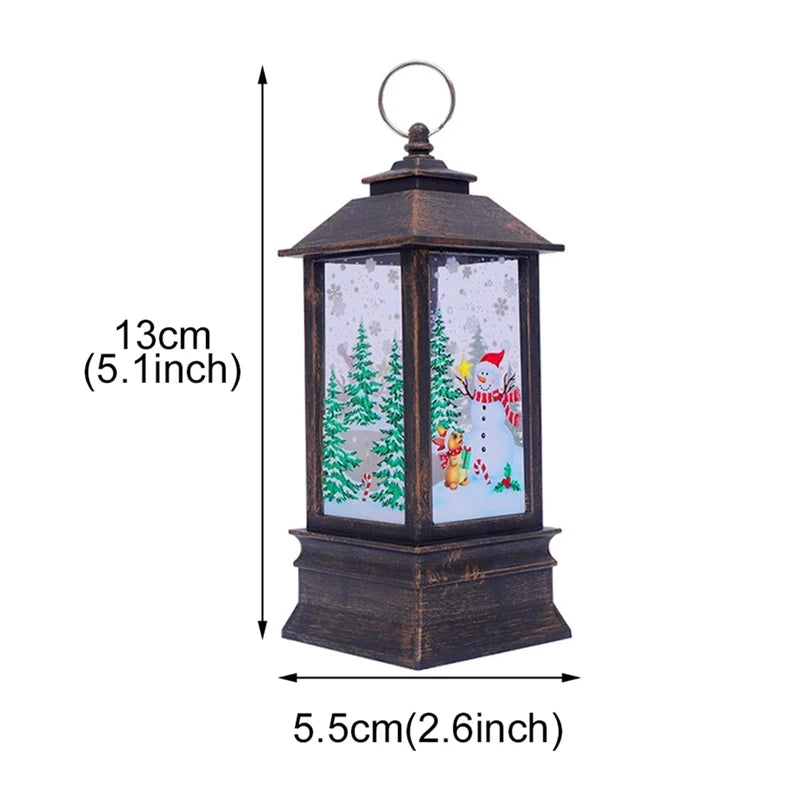 Christmas Lantern Light Merry Christmas Decorations for Home Christma Navidad Xmas Gifts New Year 2025