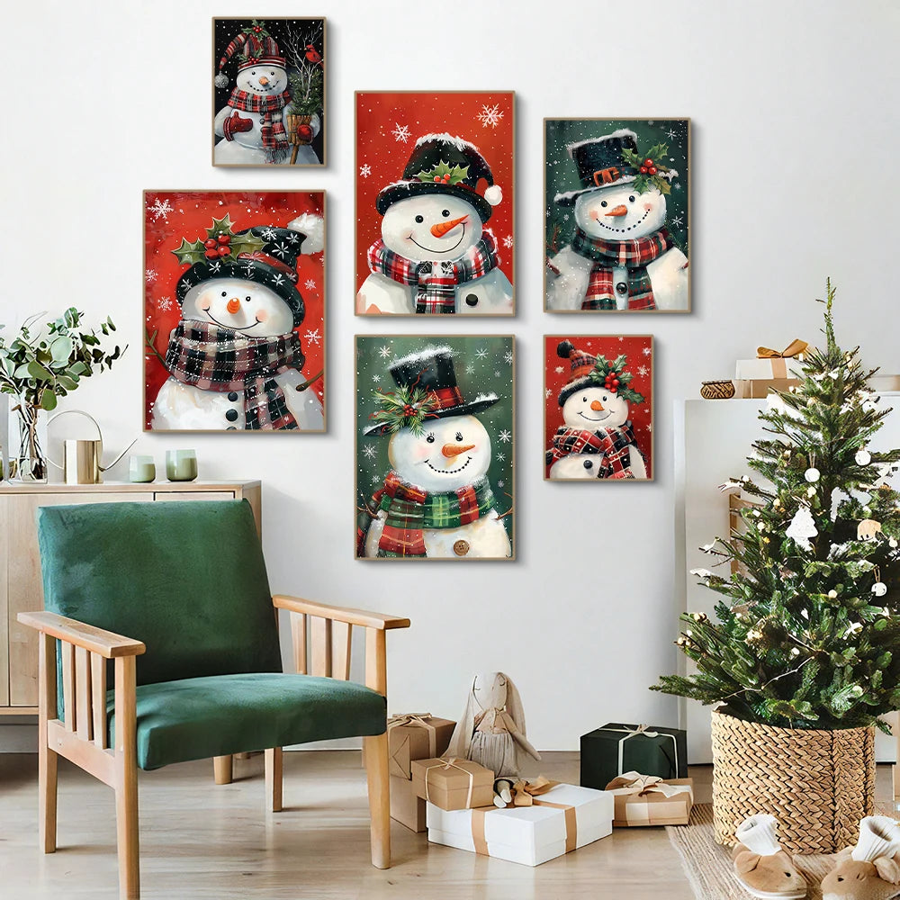 Christmas Gift Tree Stocking Poster