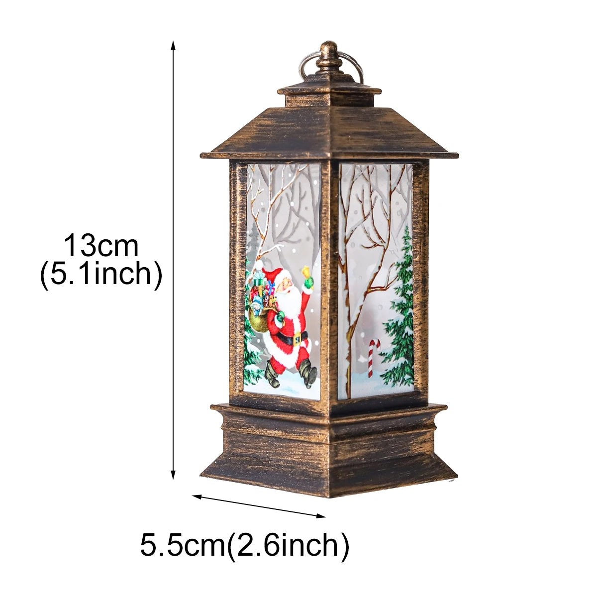 Christmas Lantern Light Merry Christmas Decorations for Home Christma Navidad Xmas Gifts New Year 2025