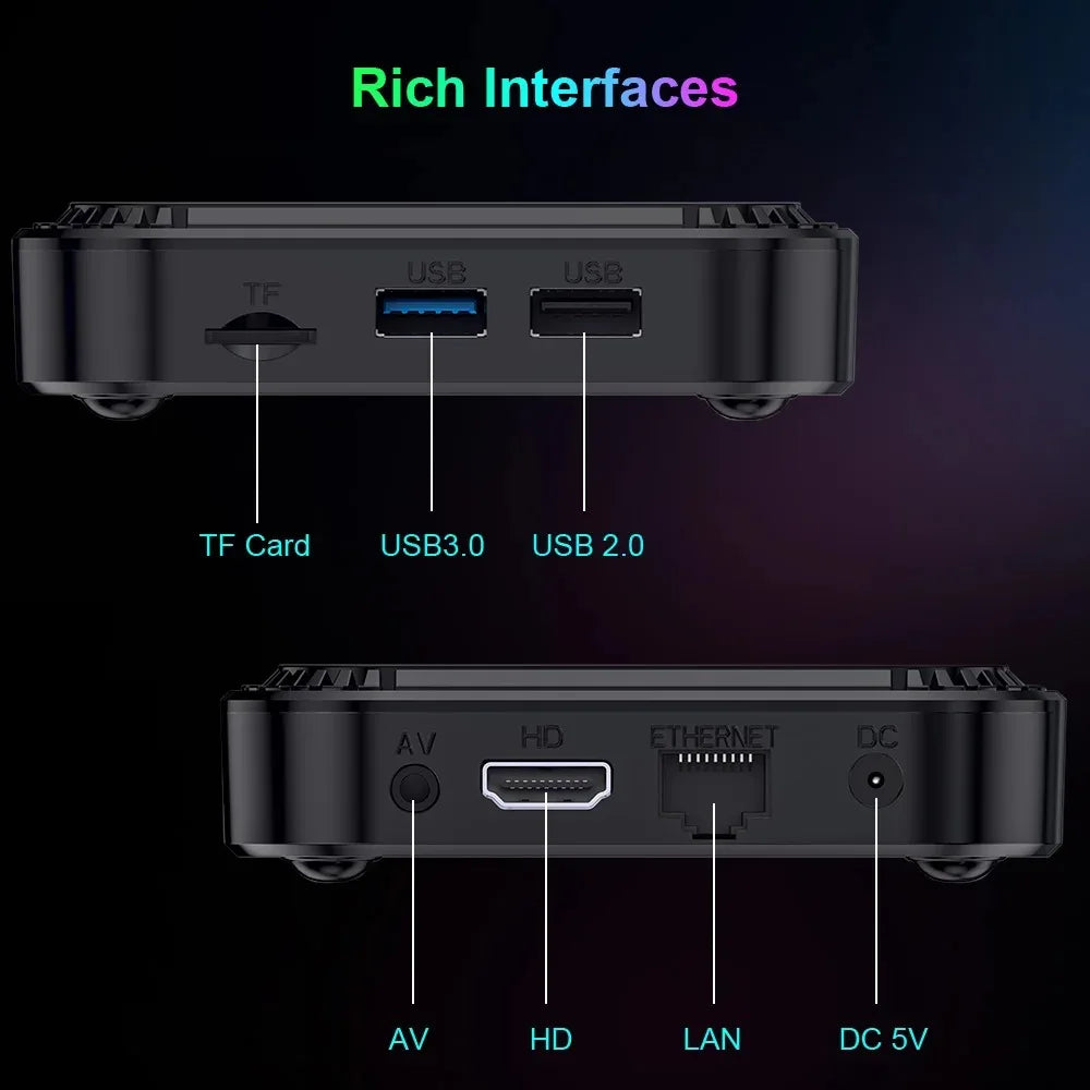 WIFI6 Android 13 TV Stick USB3.0  8K  RK3528 Dual Wifi BT5.0