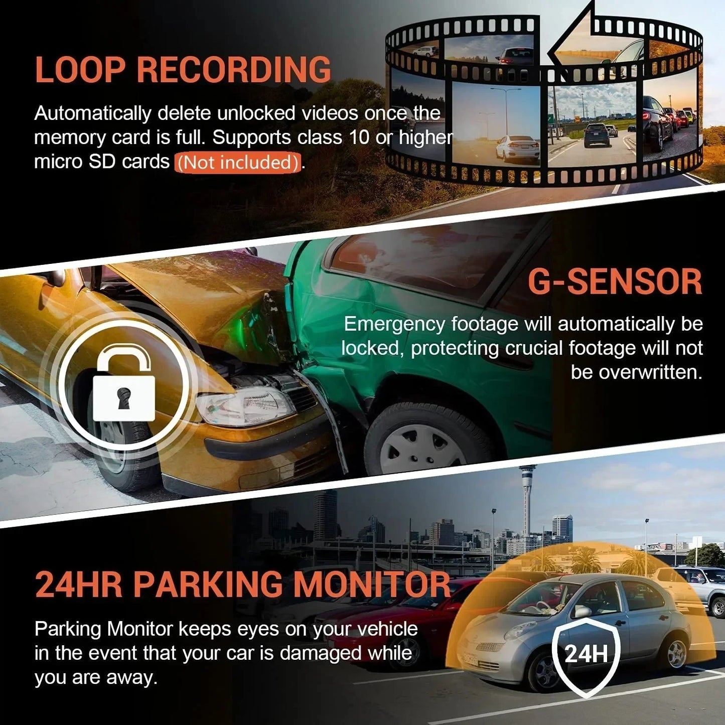 WIFI Dash Cam for Cars