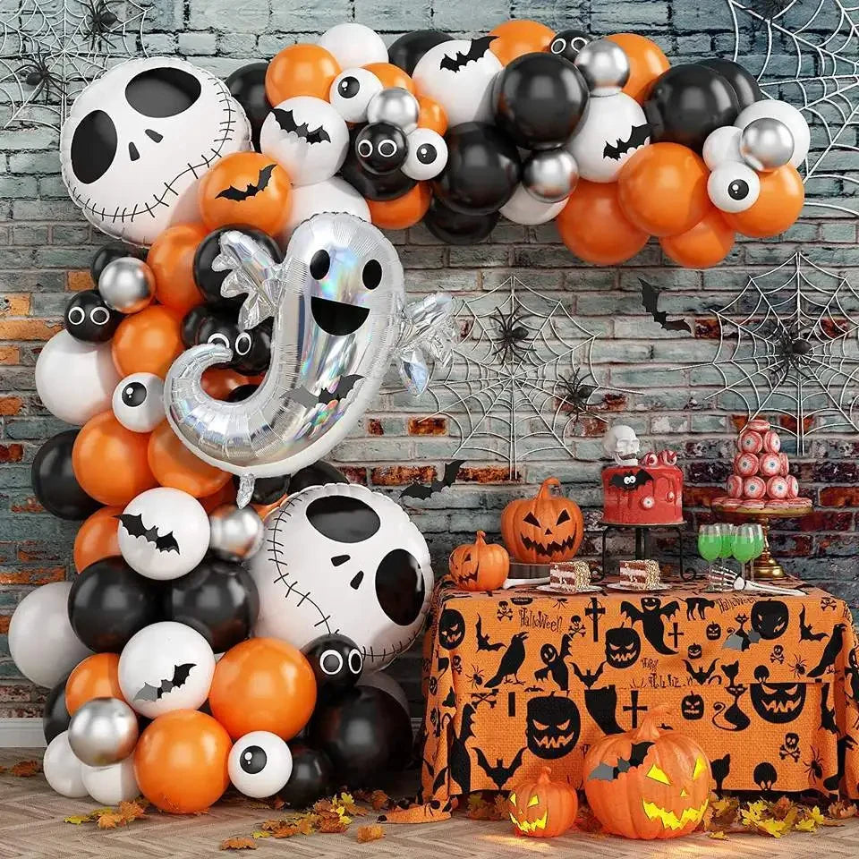 107pcs Halloween balloons