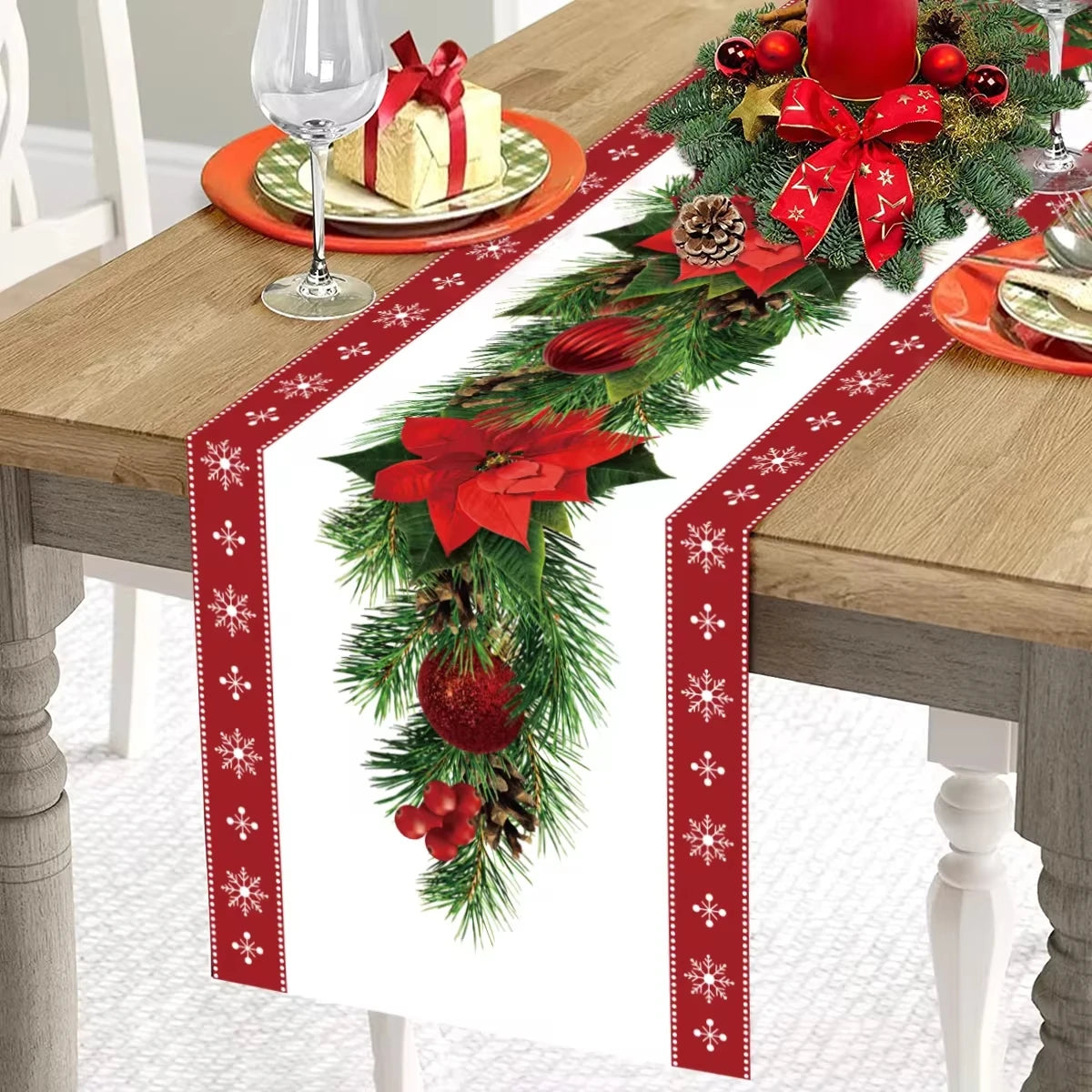 Christmas Table Runner New Year Gifts 2025