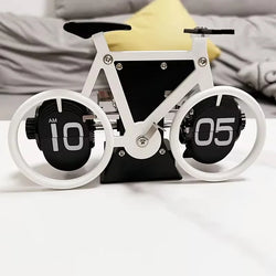 New Vintage Digital Flip Page Clock Automatic Turning Battery Operated Mechanical Clock for Home Bedroom Office Decoration
