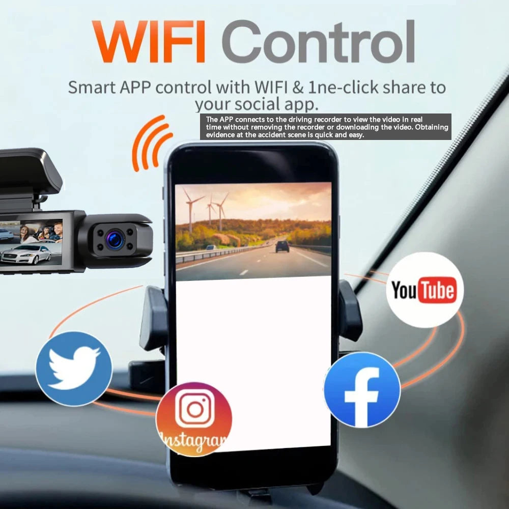 WIFI Dash Cam for Cars