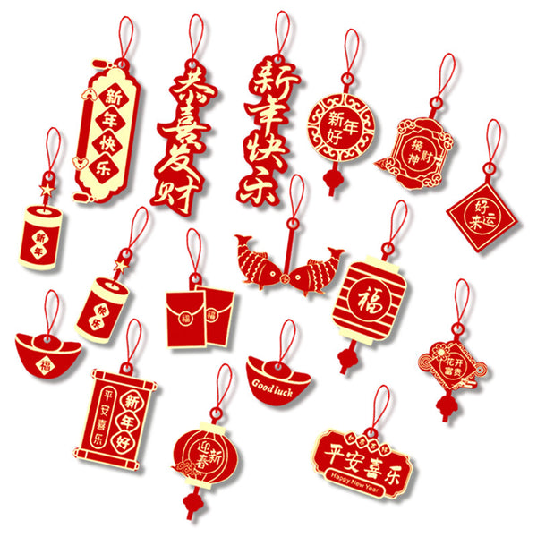 Year Of The Dragon New Year Pendant Living Room Bonsai Hanging Ornaments