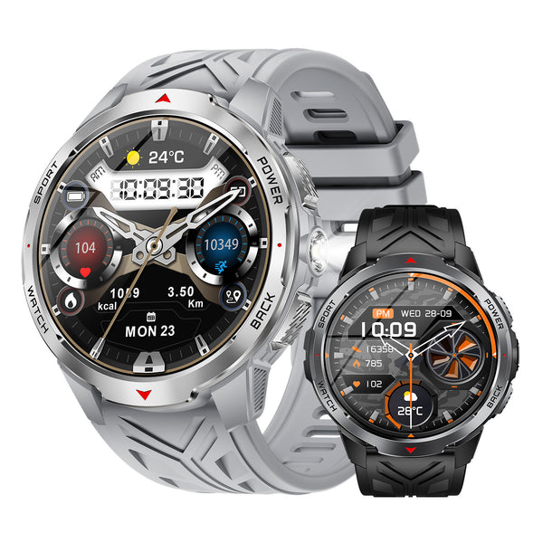 Smart Watch Compass Flashlight Large Battery Sports Record