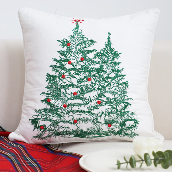 New Year Holiday Decorative Cushion Christmas Tree Doll