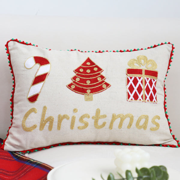 New Year Holiday Decorative Cushion Christmas Tree Doll