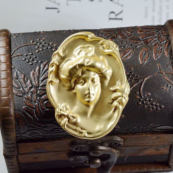 Matt Gold Beauty Corsage Accessories Pin Clothing Accessories